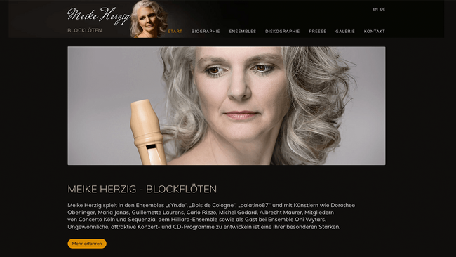 Meike Herzig Website