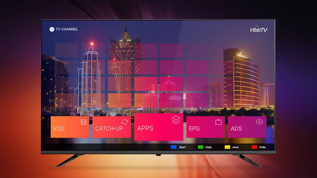 HbbTV Service Darstellung