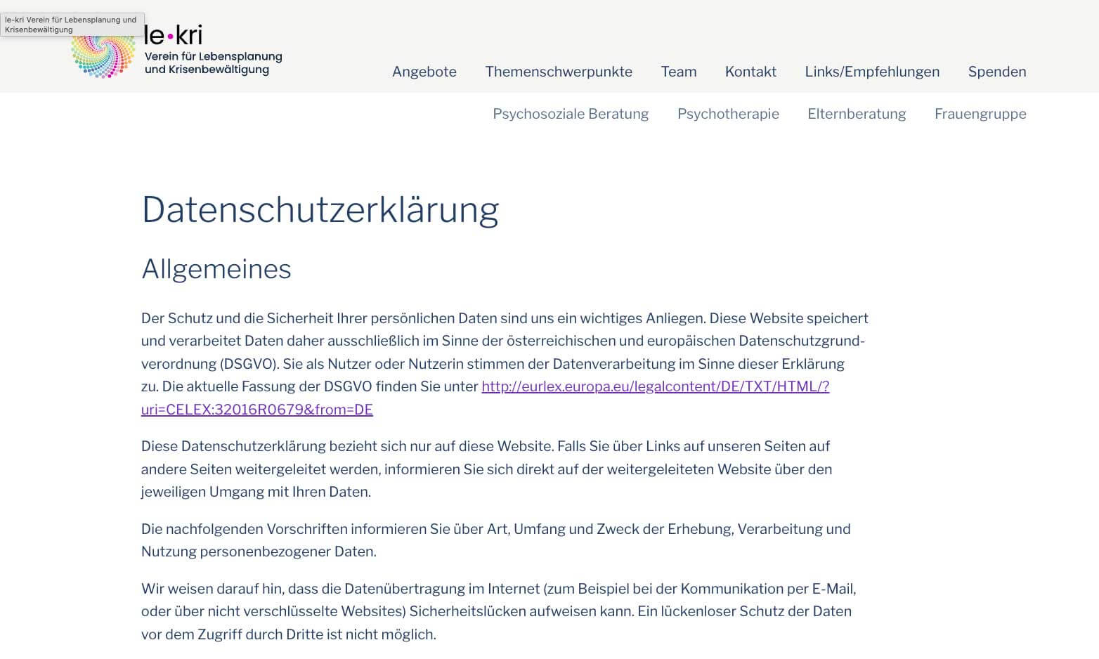 le-kri Website